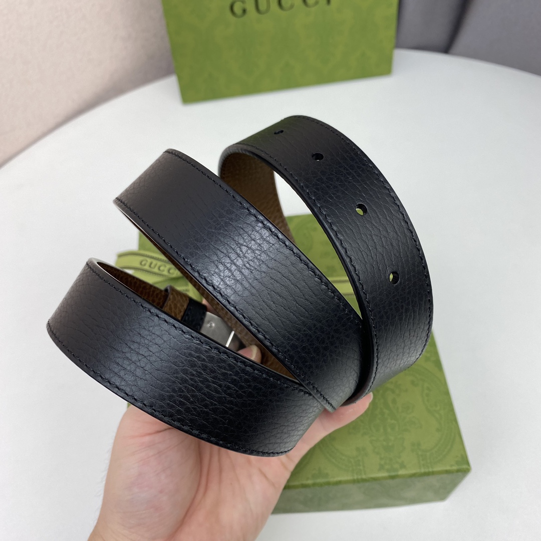 GUCCI頂級原單寬度3cm双面进口