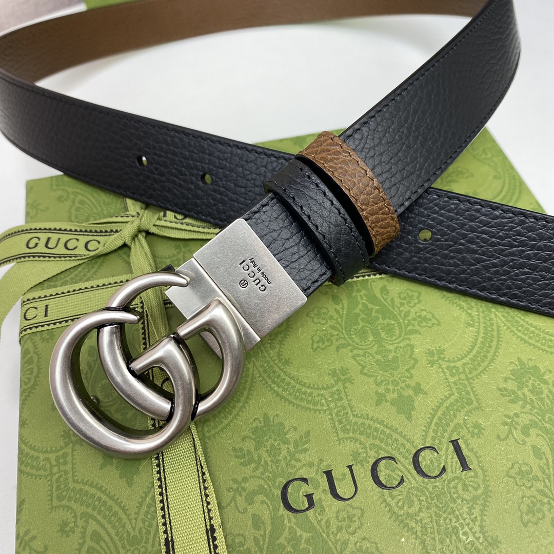 GUCCI頂級原單寬度3cm双面进口