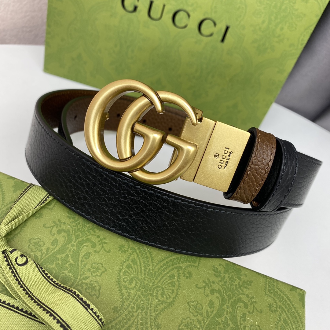GUCCI頂級原單寬度3cm双面进口