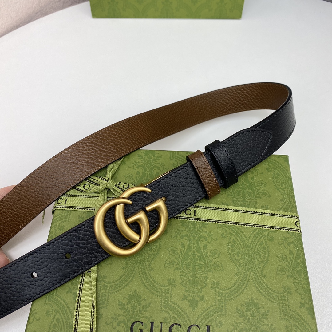 GUCCI頂級原單寬度3cm双面进口