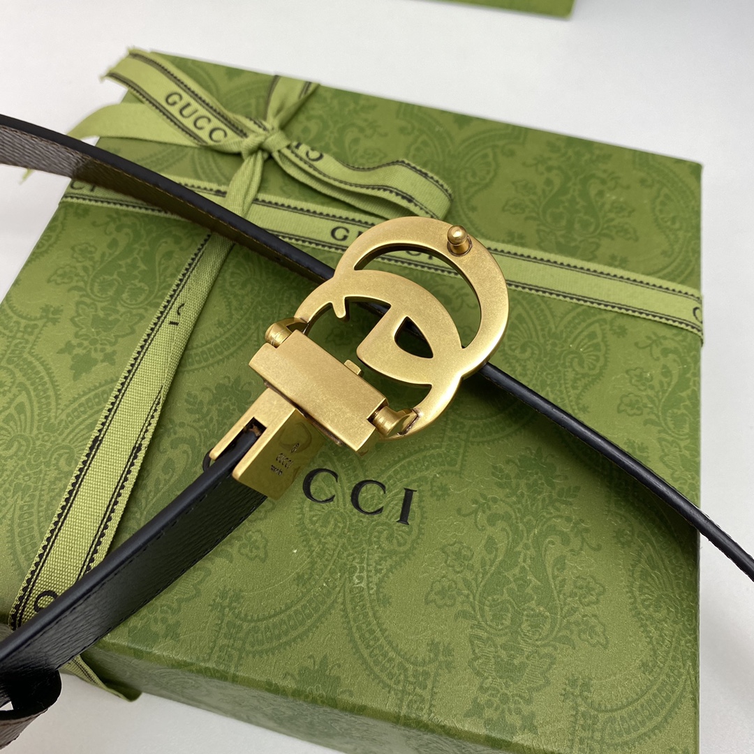 GUCCI頂級原單寬度3cm双面进口