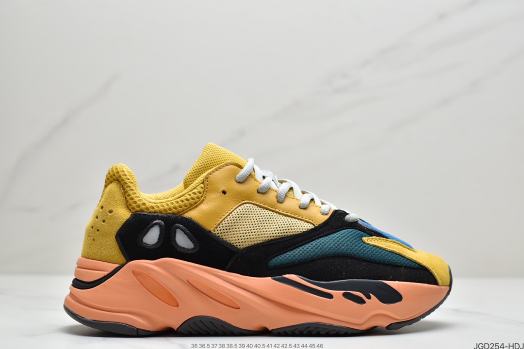 180 真爆 Adidas Yeezy Boost 700 Inertia  侃爷椰子700 3M反光跑鞋