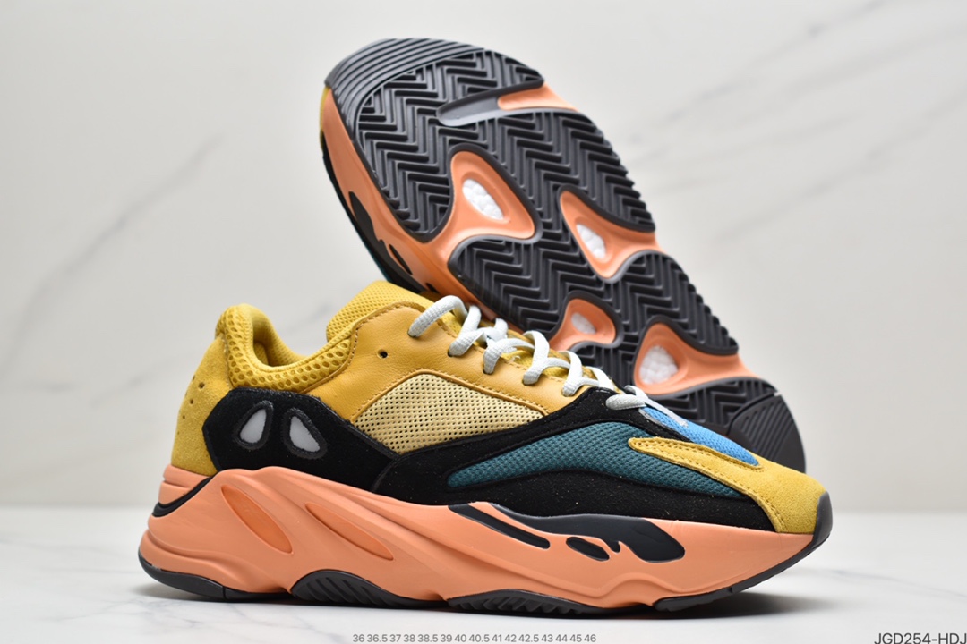 180 真爆 Adidas Yeezy Boost 700 Inertia  侃爷椰子700 3M反光跑鞋