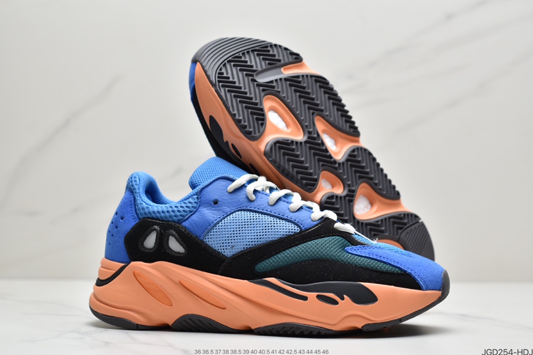 180 真爆 Adidas Yeezy Boost 700 Inertia  侃爷椰子700 3M反光跑鞋