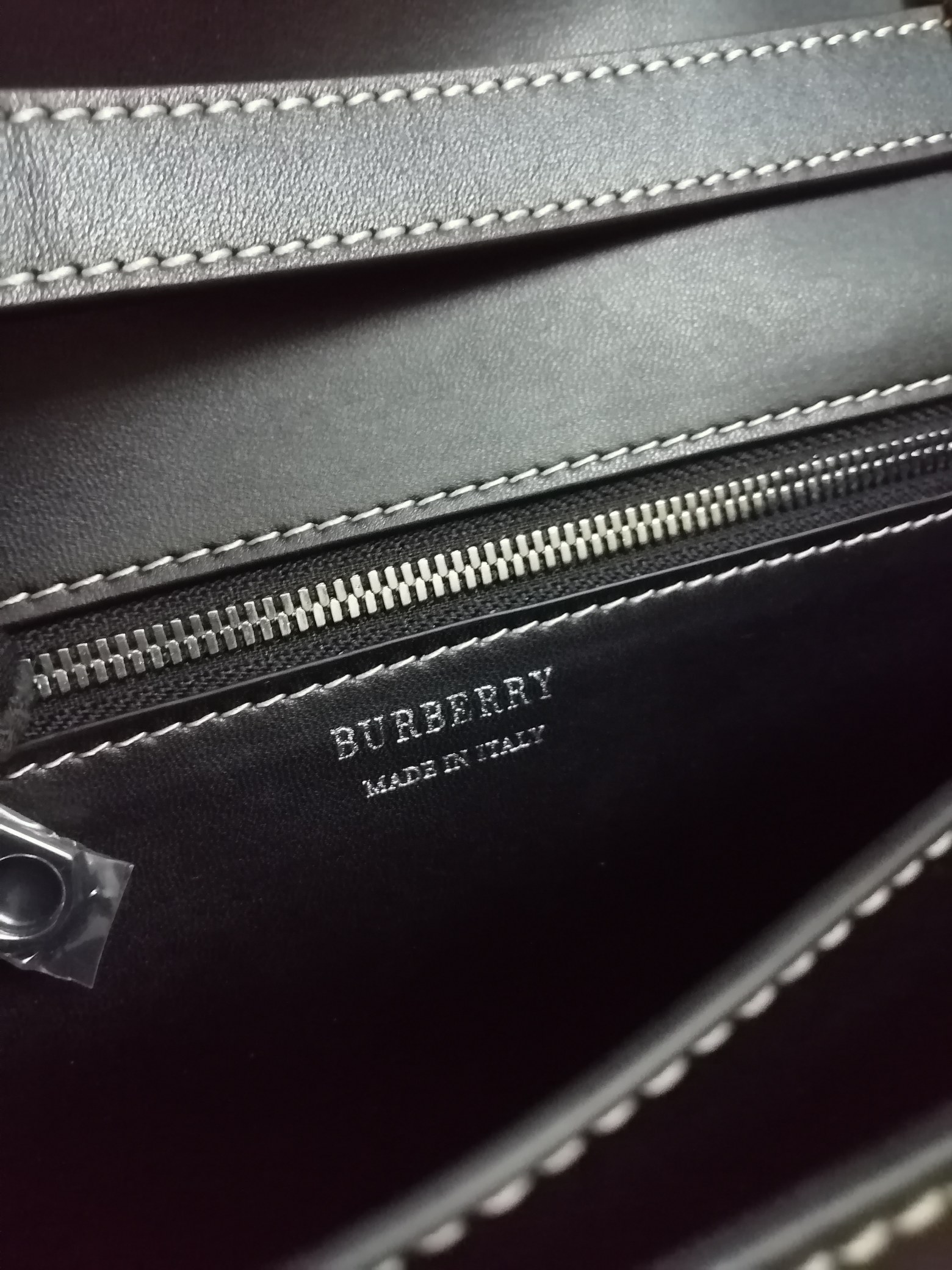 Thomas Bur 小号双色帆布革ロックバッグ - 立挺デザイン・多機能