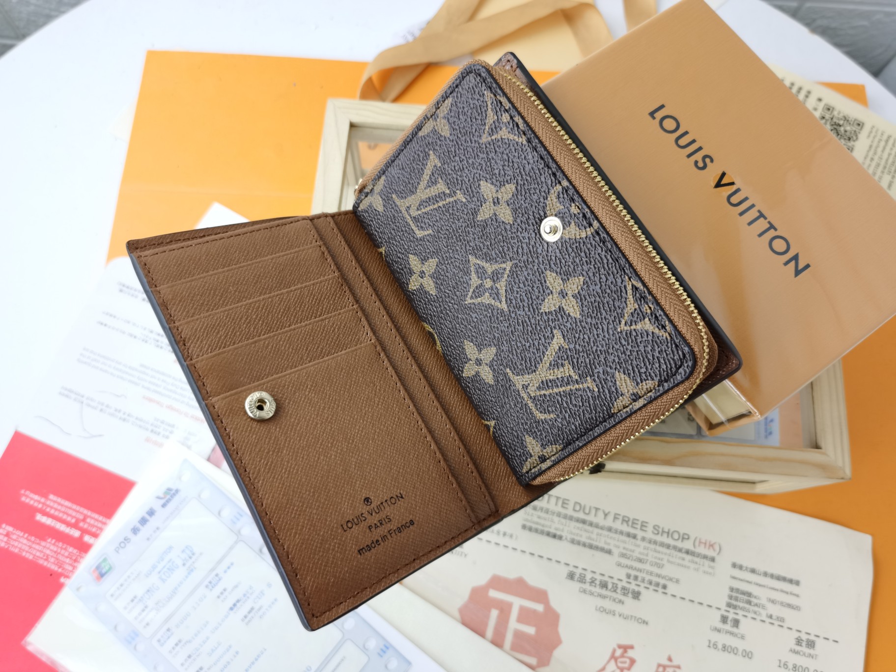 ルイ・ヴィトン M86366 グレインレザー 財布