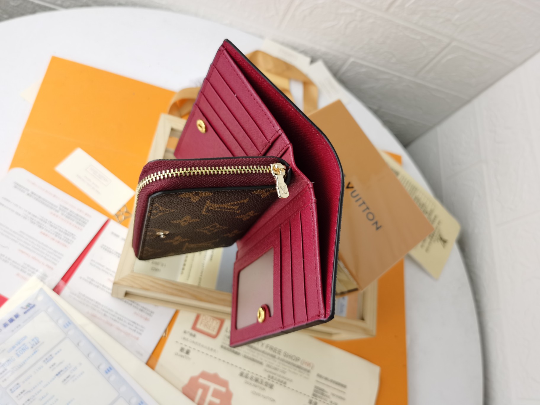 ルイ・ヴィトン M86366 格子デザイン財布