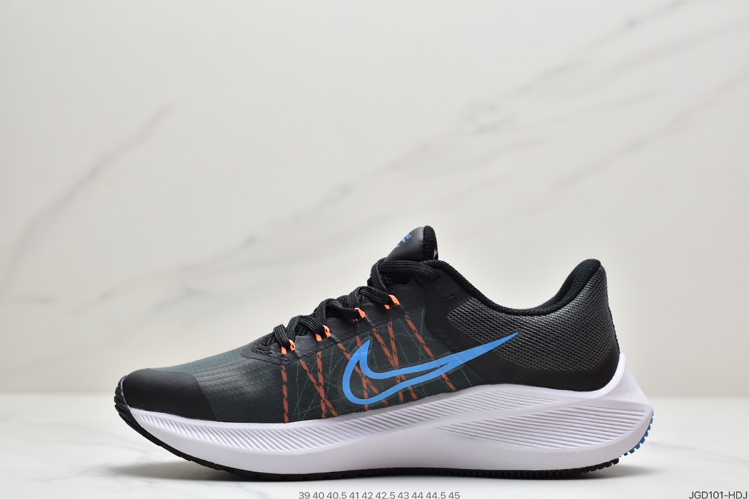 180 耐克Nike Zoom WINFLO 8登月W8轻质透气休闲运动跑步鞋 CW3419-007