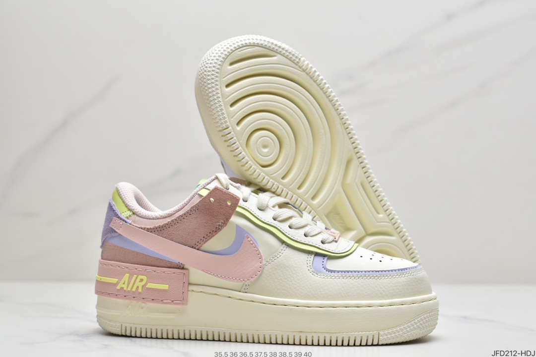 170 耐克Nike Air Force 1 Shadow 彩蛋配色DM8076-100