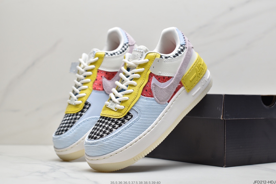 170 耐克Nike Air Force 1 Shadow 彩蛋配色DM8076-100