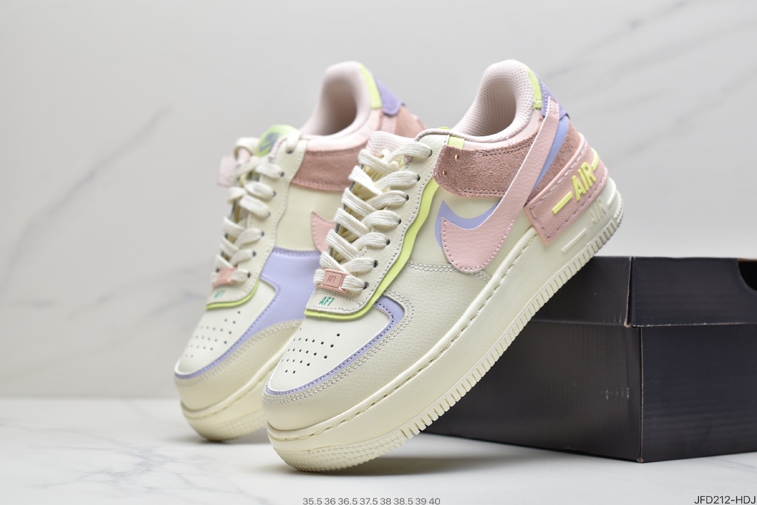 170 耐克Nike Air Force 1 Shadow 彩蛋配色DM8076-100