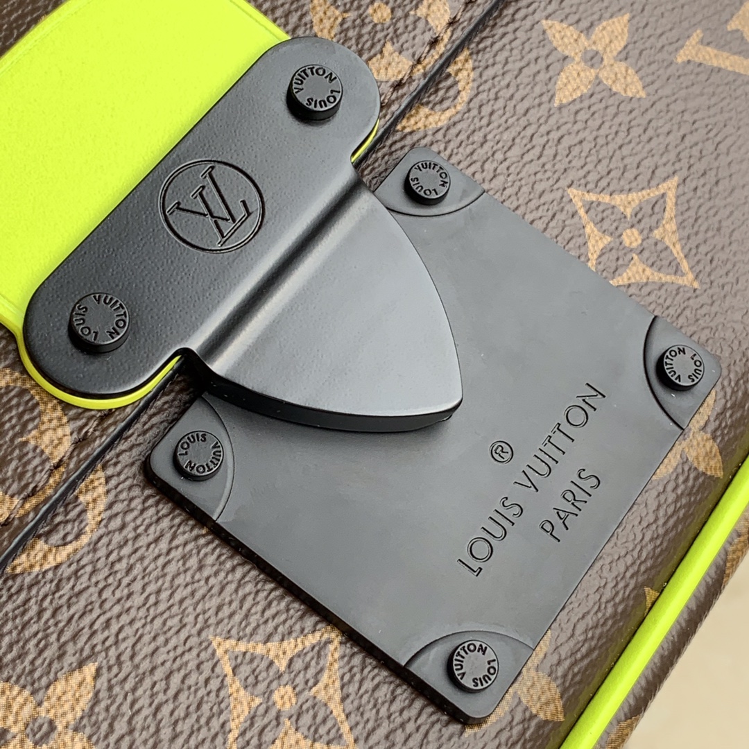 Louis Vuitton LV S Lock Sling Bag 腰包 M45864黄