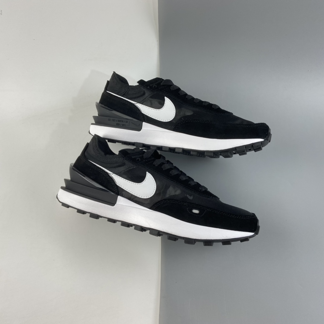 P220 Nike Waffle One 网面透气休闲跑步鞋 DC2533-001