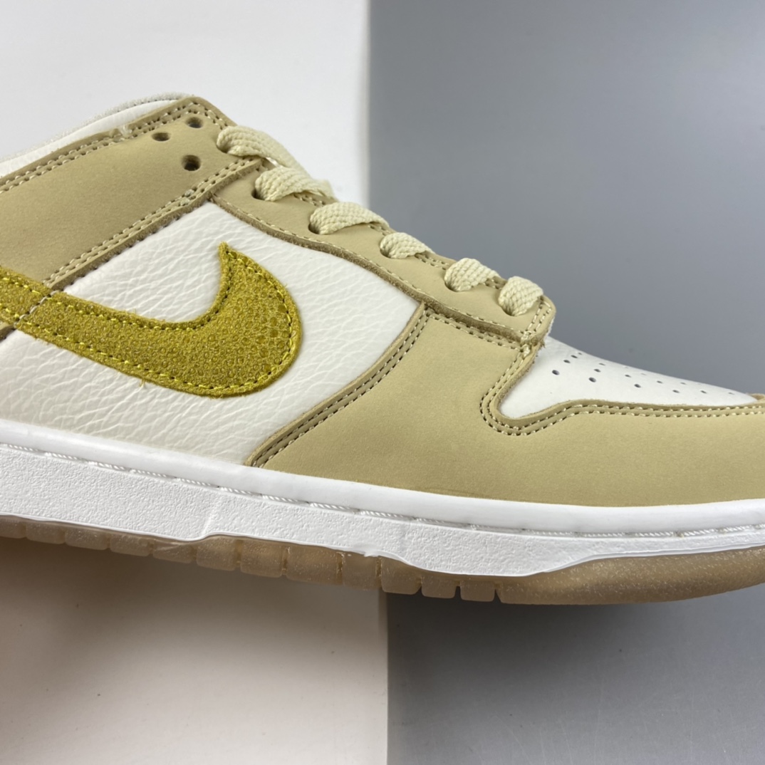P300 Nike SB Dunk Low 扣篮系列柠檬黄配色 低帮休闲运动滑板板鞋 DJ6902-700