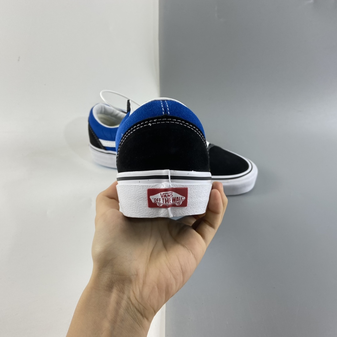 P170 2021全新Vans X 海绵宝宝联名OLDSKOOL限量款帆布休闲运动板鞋“蓝黑卡通”VN0A38G19XD
