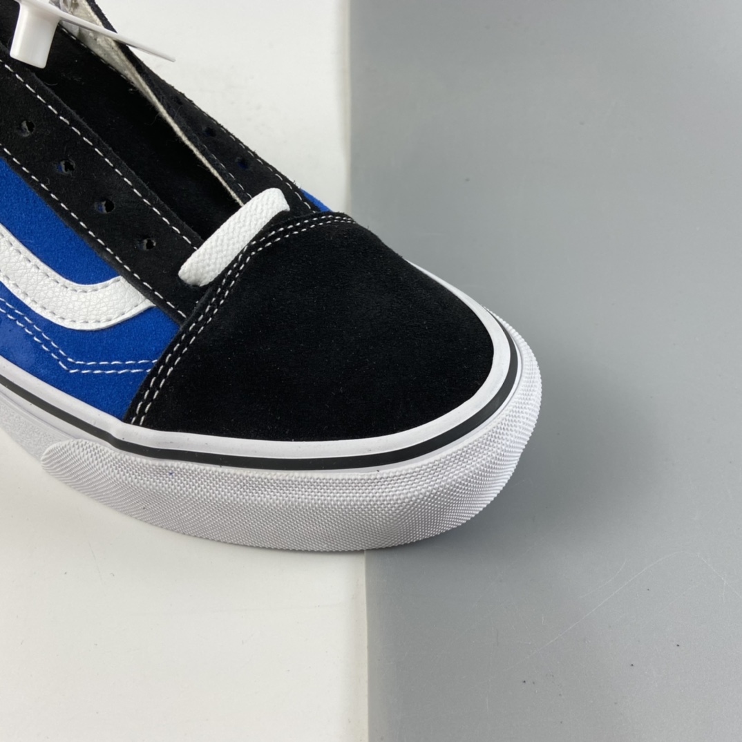 P170 2021全新Vans X 海绵宝宝联名OLDSKOOL限量款帆布休闲运动板鞋“蓝黑卡通”VN0A38G19XD