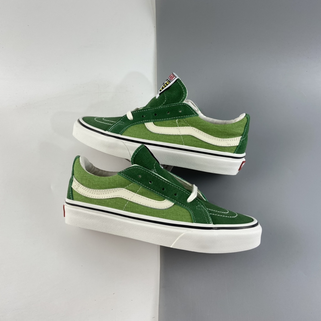 P150 Vans Sk8-Low Reissue S 经典款牛油果绿低帮休闲板鞋帆布鞋 VN0A4UWI4WS