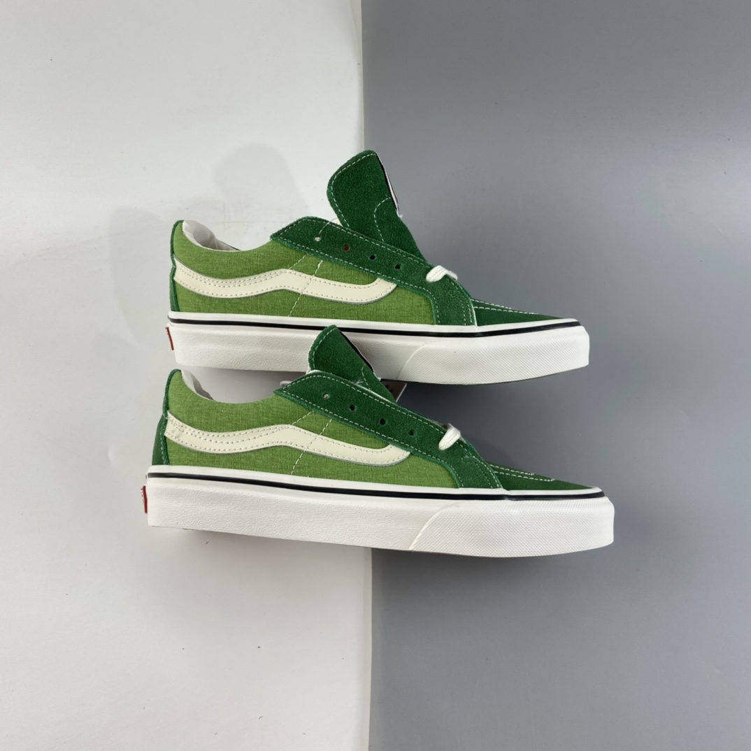 P150 Vans Sk8-Low Reissue S 经典款牛油果绿低帮休闲板鞋帆布鞋 VN0A4UWI4WS