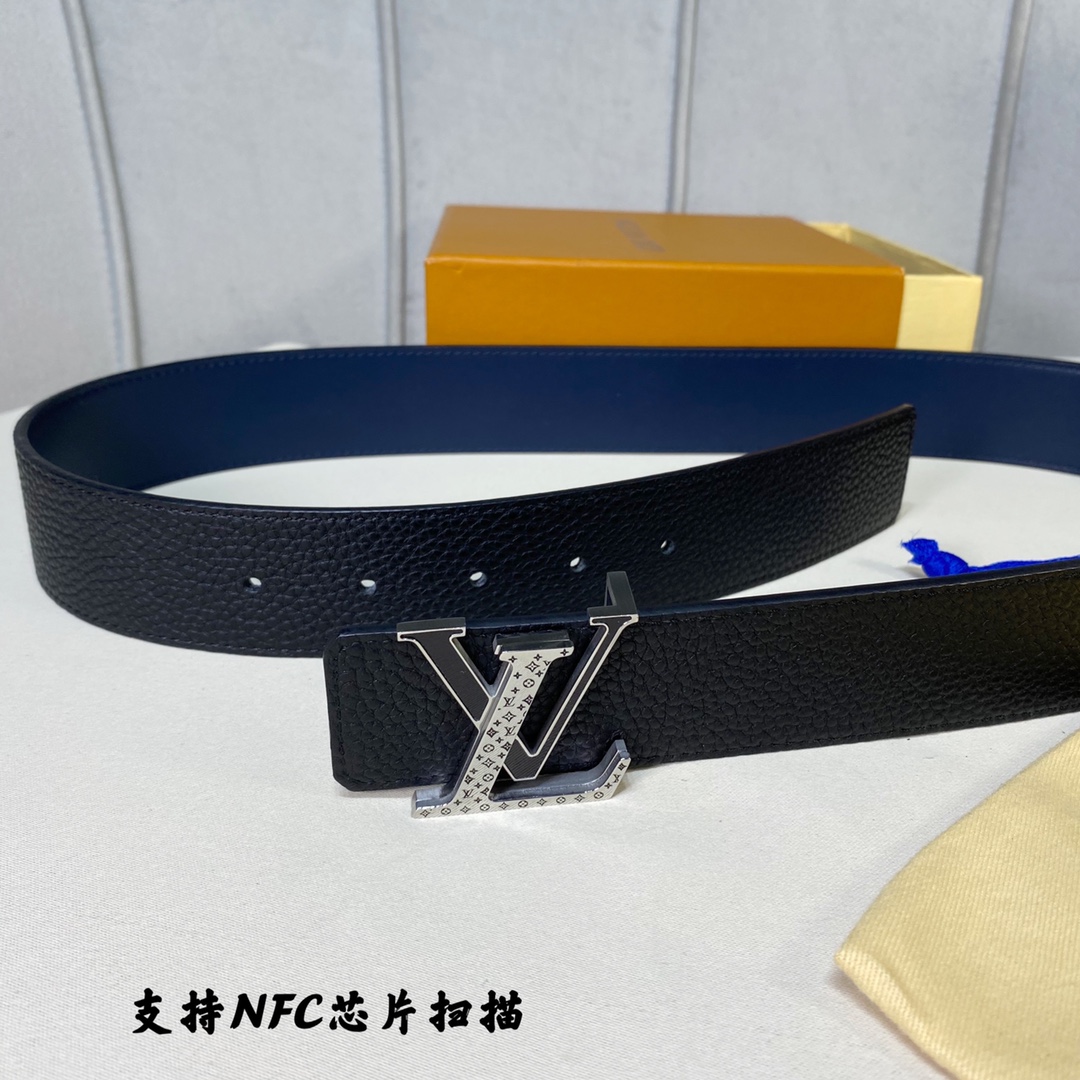 2023 AAA Replica Customize
 Louis Vuitton Belts Calfskin Cowhide