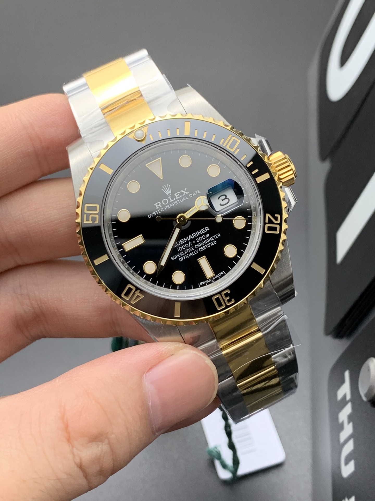 Rolex 间金黑鬼
