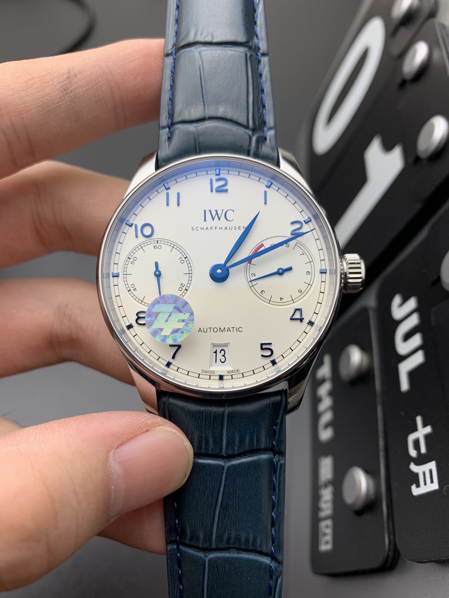 IWC 白面蓝针葡七