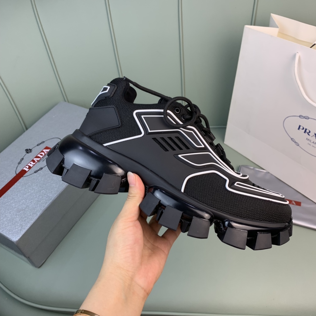 NO:391325,Prada's latest dad shoes series, imported fabric, space cotton cloth + KPU injection molding, imported silk sheepskin lining + cloth, original sole, one to one, rubber foam ultra-light sole, packaging, one to one, heel height 5cm, size 35-44, dad shoes, prada, sheepskin19860909普拉达最新老爹鞋系列 面料进口太空棉布+KPU注塑 内里进口丝绸羊皮里 +布 大底原版一比一开模橡胶发泡超轻大底 包装一比一 跟高5cm 码数35-44码,老爹鞋,prada,sheepskin,Women's Shoes