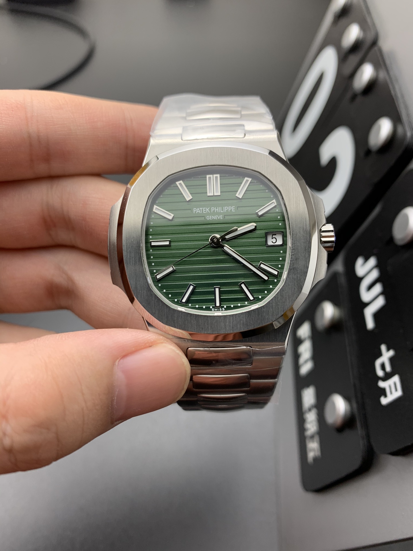 Patek Philippe 3K 绿鹦鹉螺