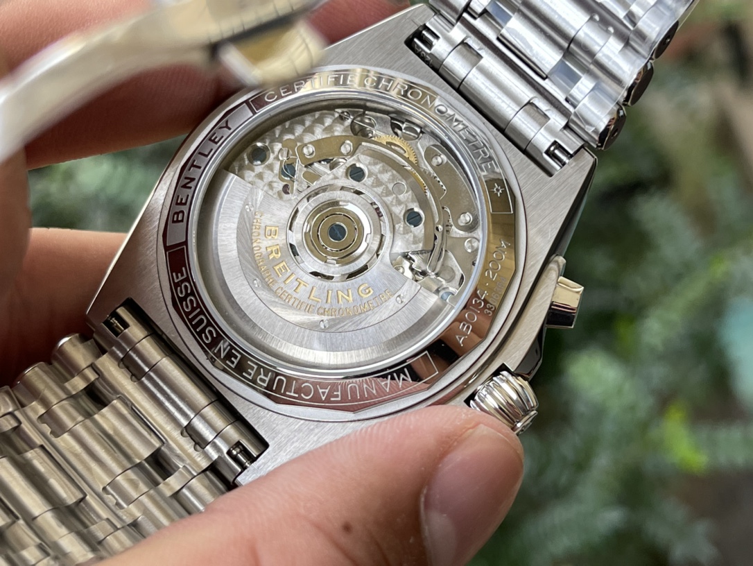 Breitling Men's Chronomat Automatic Silver Stainless Steel Watch A13352 8 i1625207632 347 7