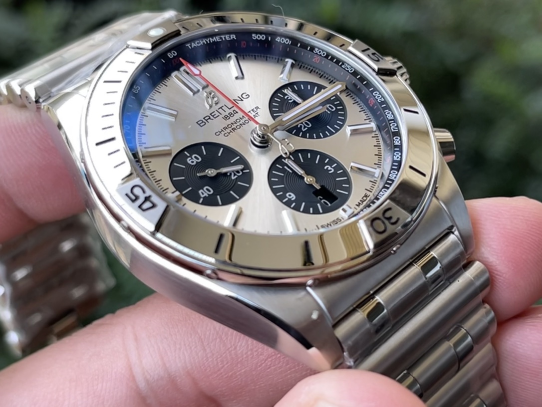 Breitling Chronomat Automatic Silver Dial Men's Watch - Stainless Steel 6 i1625207712 9060 4