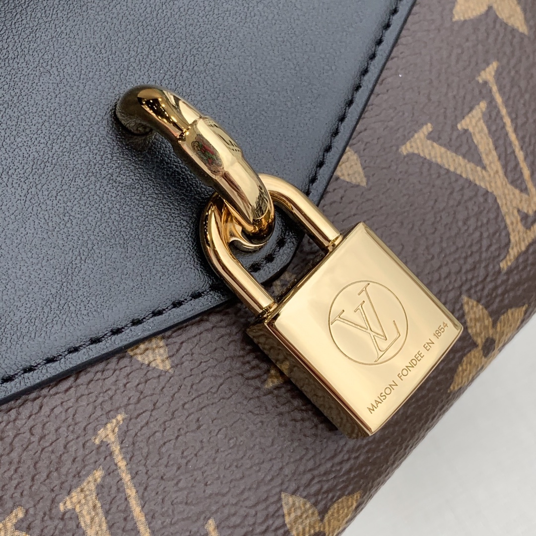 Louis Vuitton LV Padlock on Strap 腋下包 M80559黑色