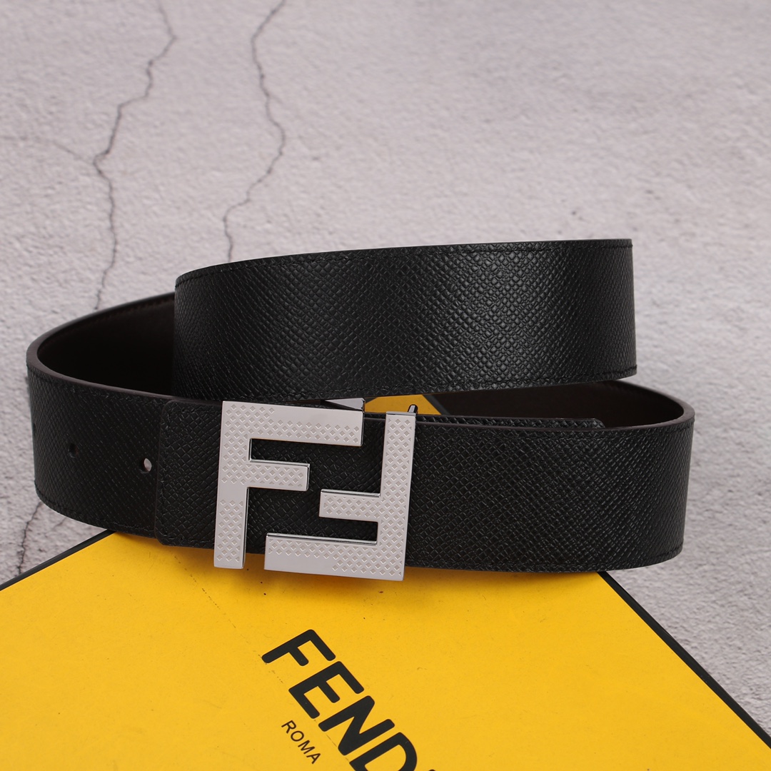 FENDI芬迪专柜同款宽4.0CM双