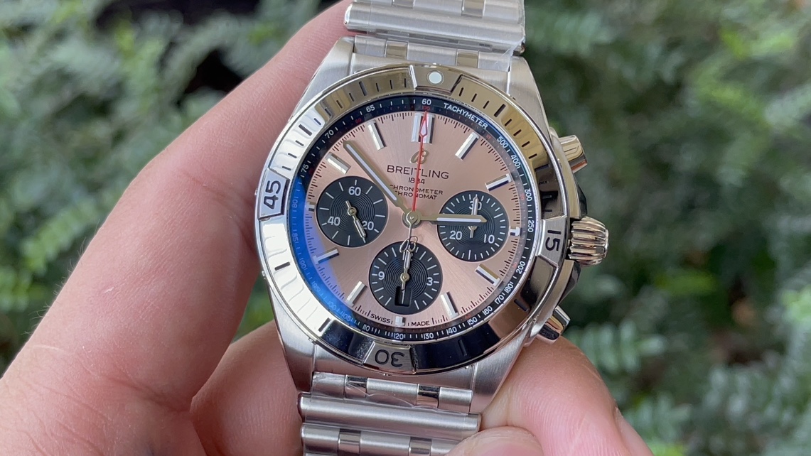 Breitling Chronomat Automatic Men's Watch - Stainless Steel, Silver Dial