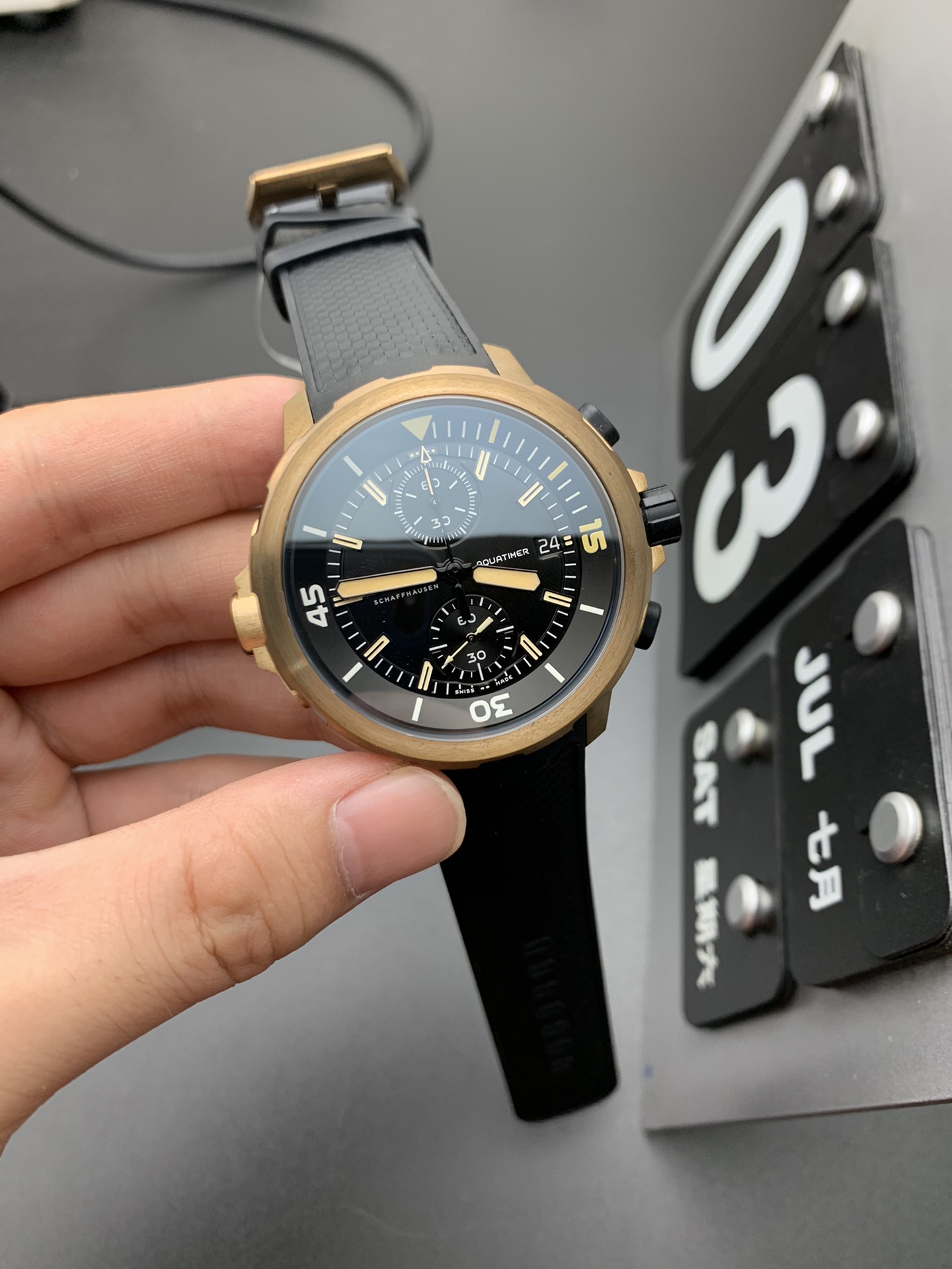 IWC V6 青铜达文西计时