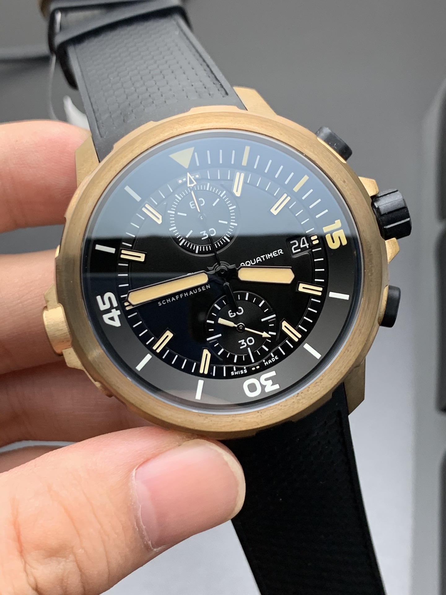 IWC V6 青铜达文西计时