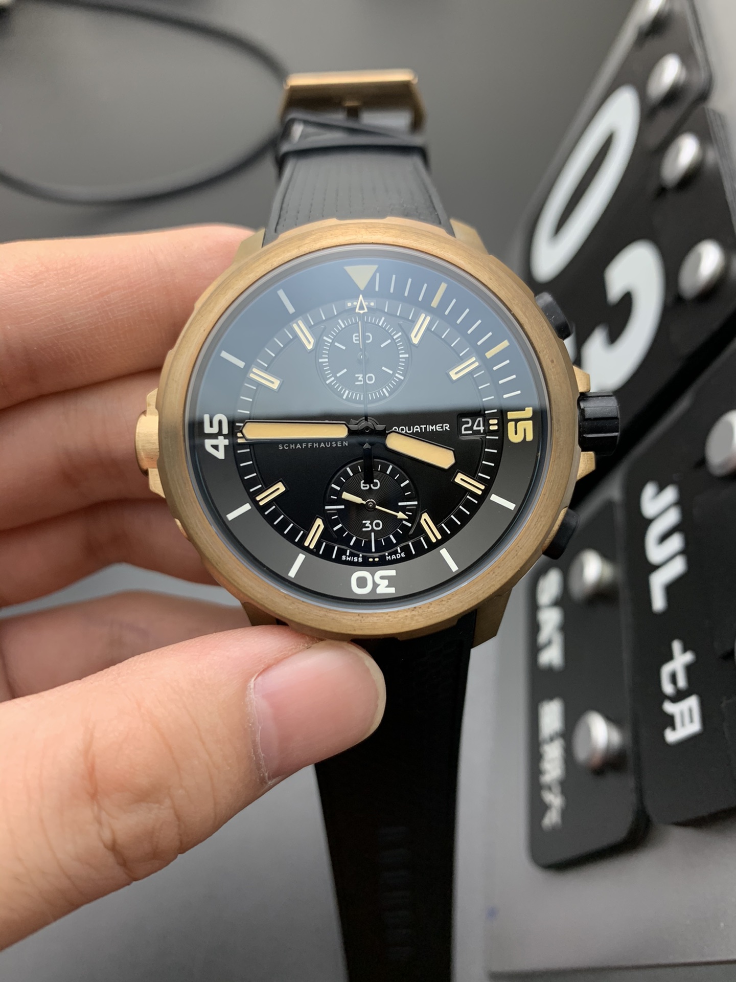 IWC V6 青铜达文西计时