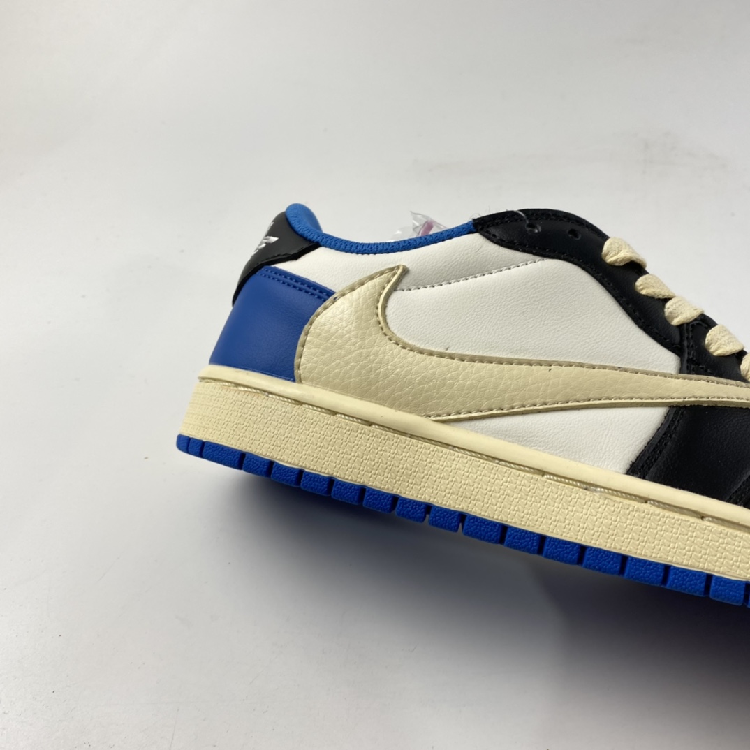 P200 fragment design x Travis Scott x Nike Air Jordan 1 Low OG SP”Military Blue” DM7866-140
