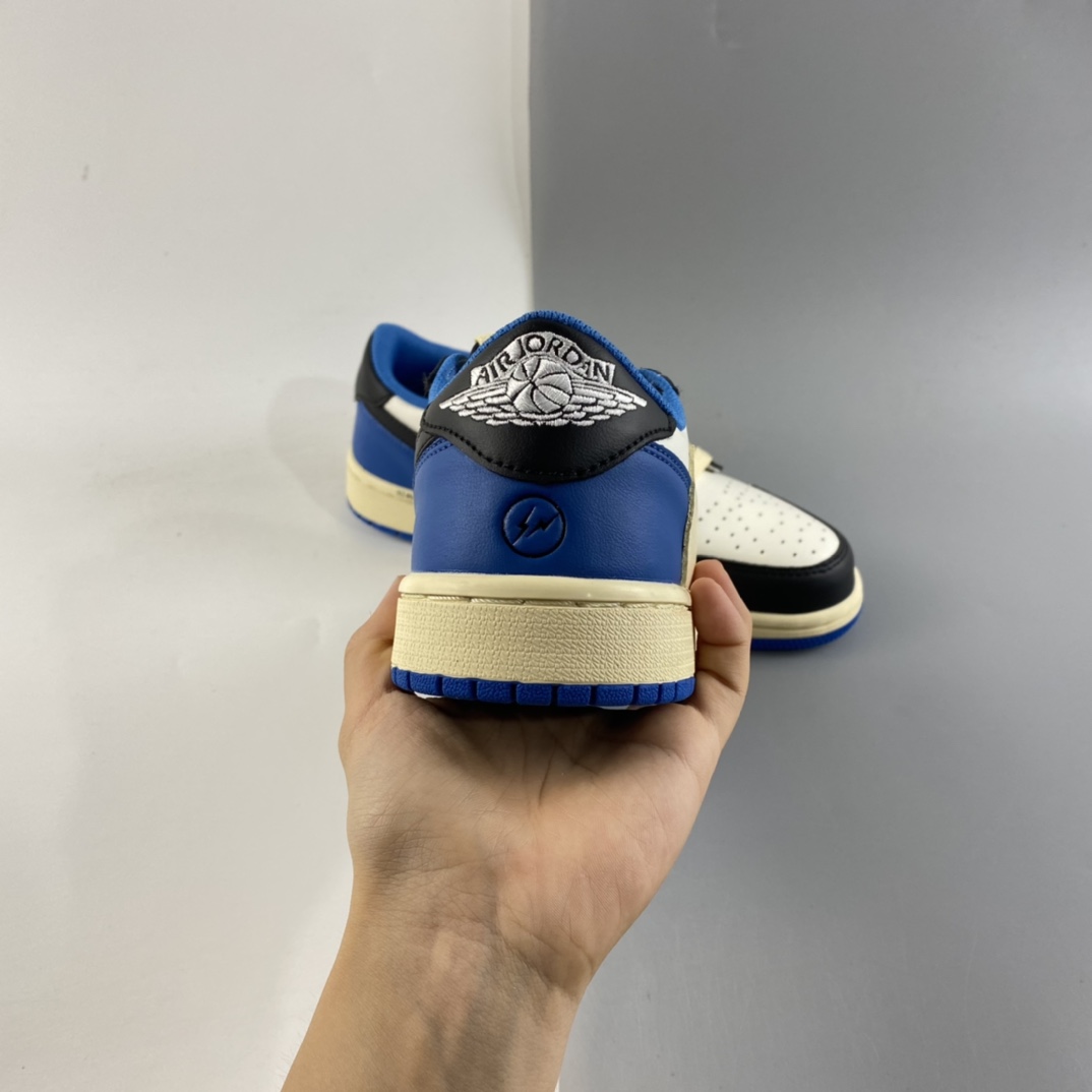 P200 fragment design x Travis Scott x Nike Air Jordan 1 Low OG SP”Military Blue” DM7866-140