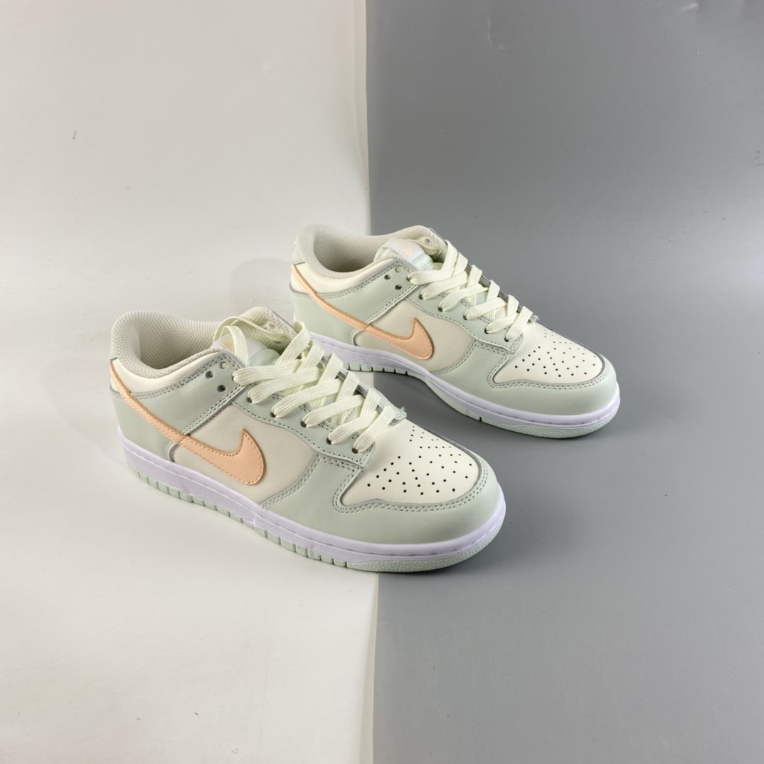 P300  Nike SB Dunk Low 扣篮系列薄荷绿配色低帮休闲运动滑板鞋 DD1503-104