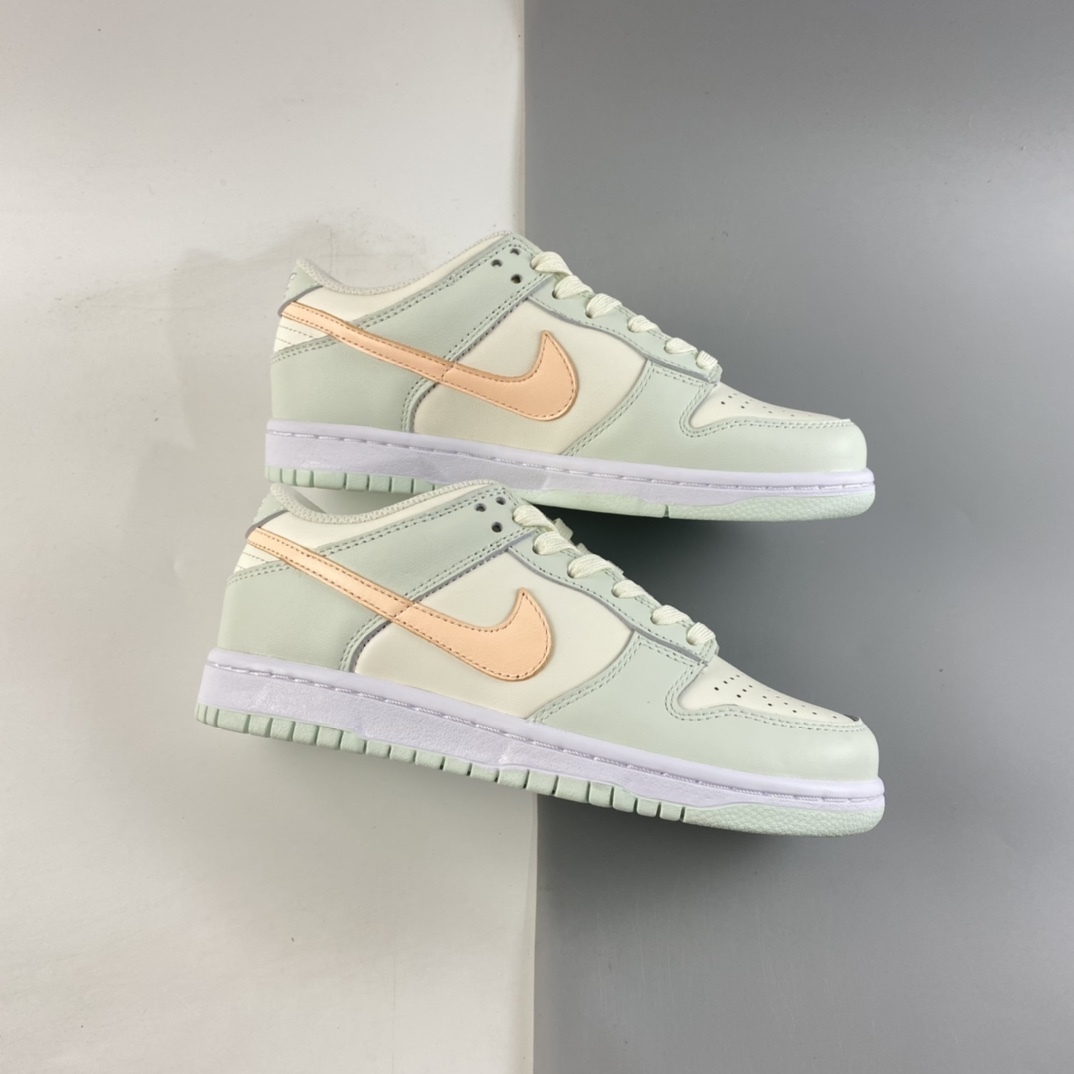 P300  Nike SB Dunk Low 扣篮系列薄荷绿配色低帮休闲运动滑板鞋 DD1503-104