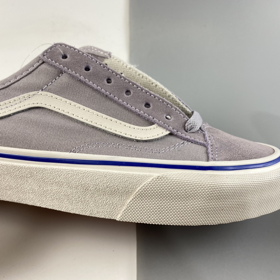 P150  Vans Old Skool 范斯官方香芋紫侧边条纹低帮轻薄款帆布鞋 VN0A54F44U1