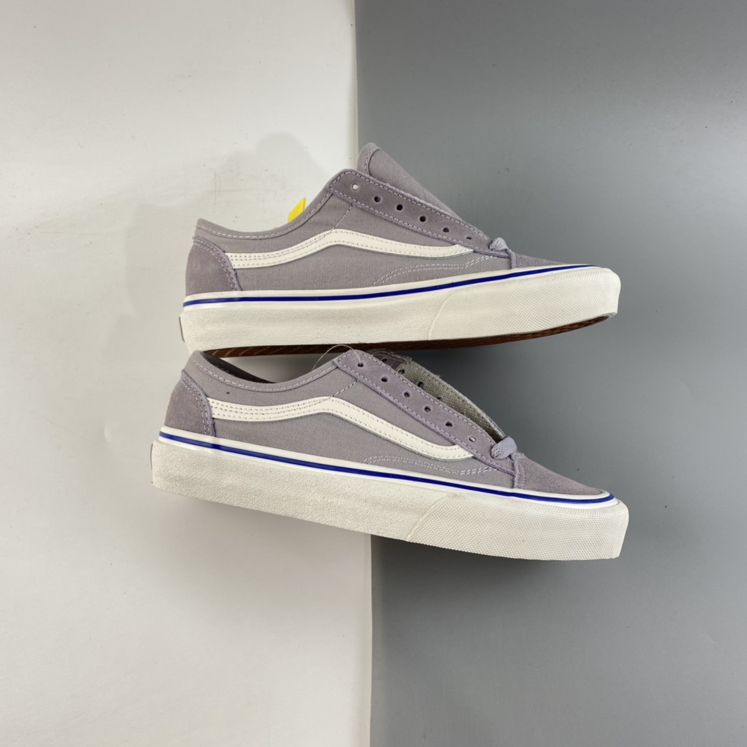 P150  Vans Old Skool 范斯官方香芋紫侧边条纹低帮轻薄款帆布鞋 VN0A54F44U1