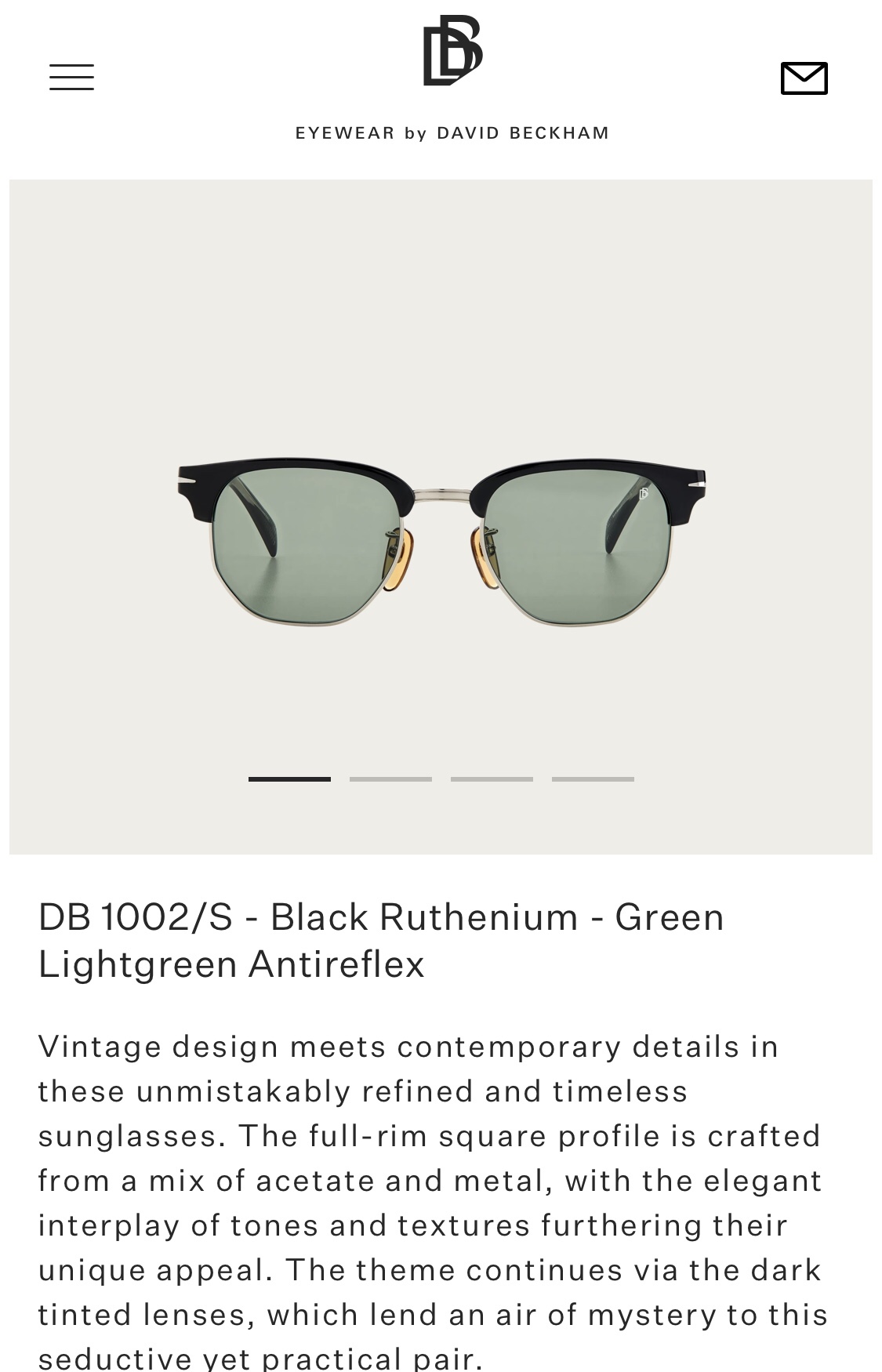 DavidBeckhamEyewear大卫贝克汉姆品牌眼镜DB1002官网图