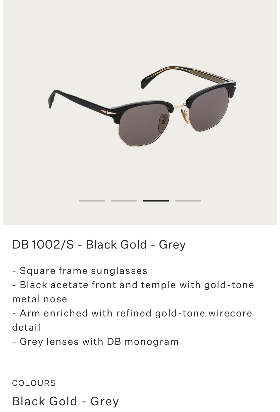 DavidBeckhamEyewear大卫贝克汉姆品牌眼镜DB1002官网图