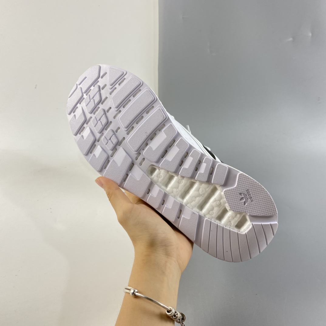 P220   Ad ZX 2K Boost 网纱针织呼吸面套脚休闲运动慢跑鞋 FX8489