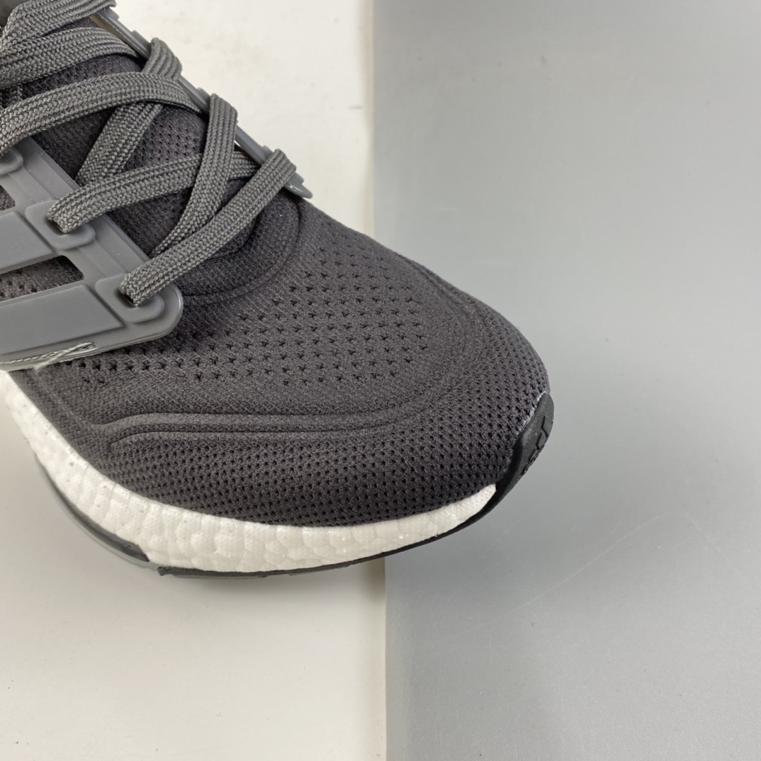 P200   AD UltraBoost 21 加厚爆米花袜套式针织鞋面休闲运动慢跑鞋 FZ2058