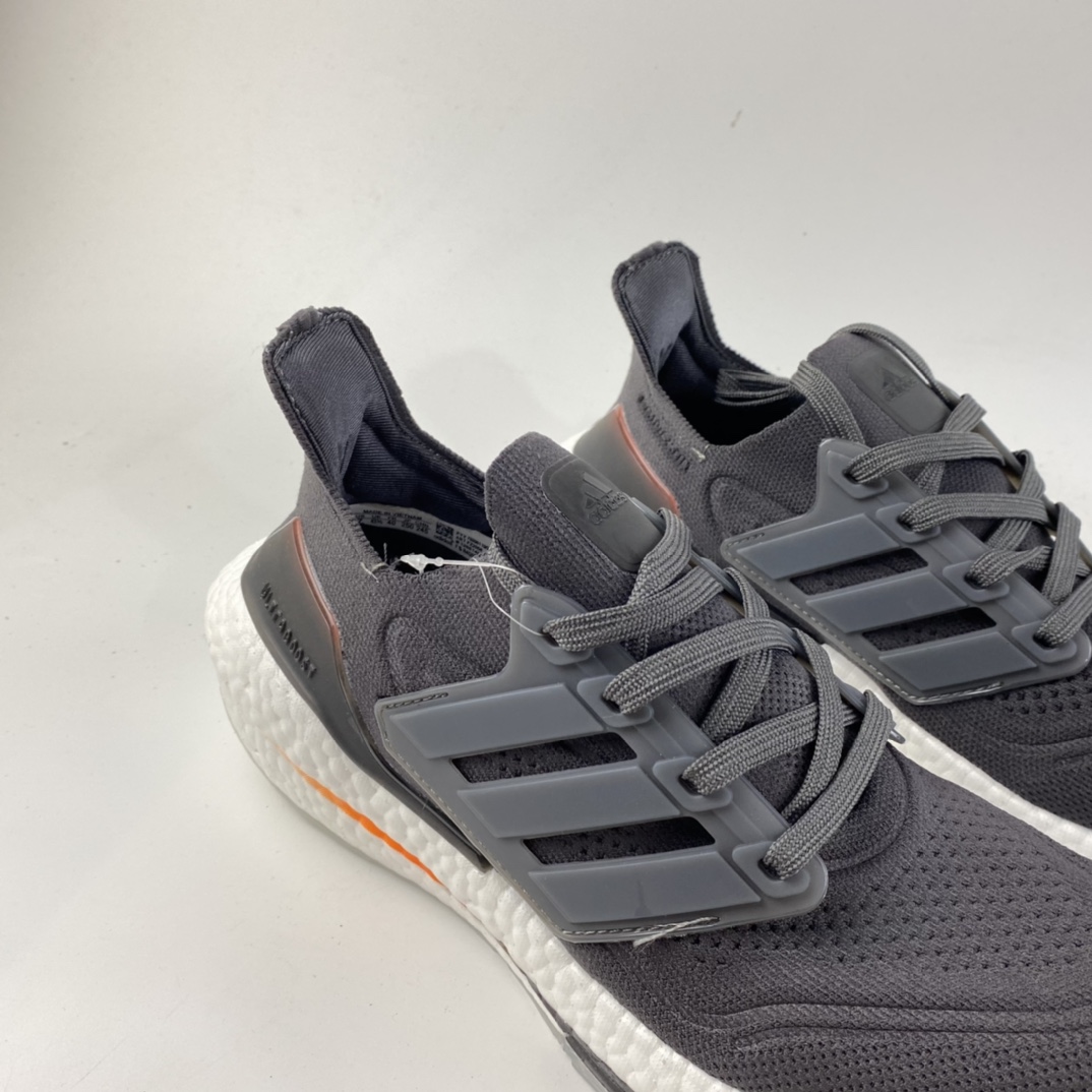 P200   AD UltraBoost 21 加厚爆米花袜套式针织鞋面休闲运动慢跑鞋 FZ2058