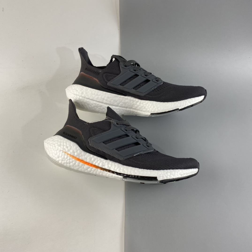 P200   AD UltraBoost 21 加厚爆米花袜套式针织鞋面休闲运动慢跑鞋 FZ2058
