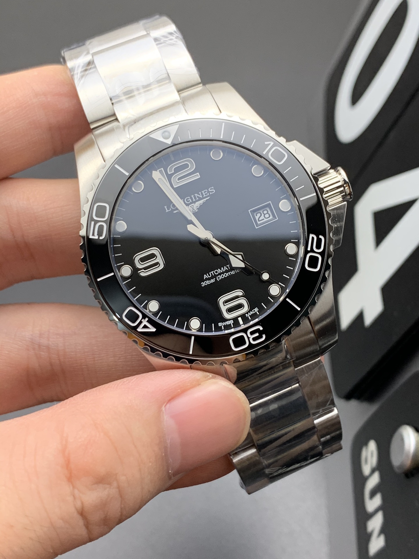Longines 康卡斯黑面