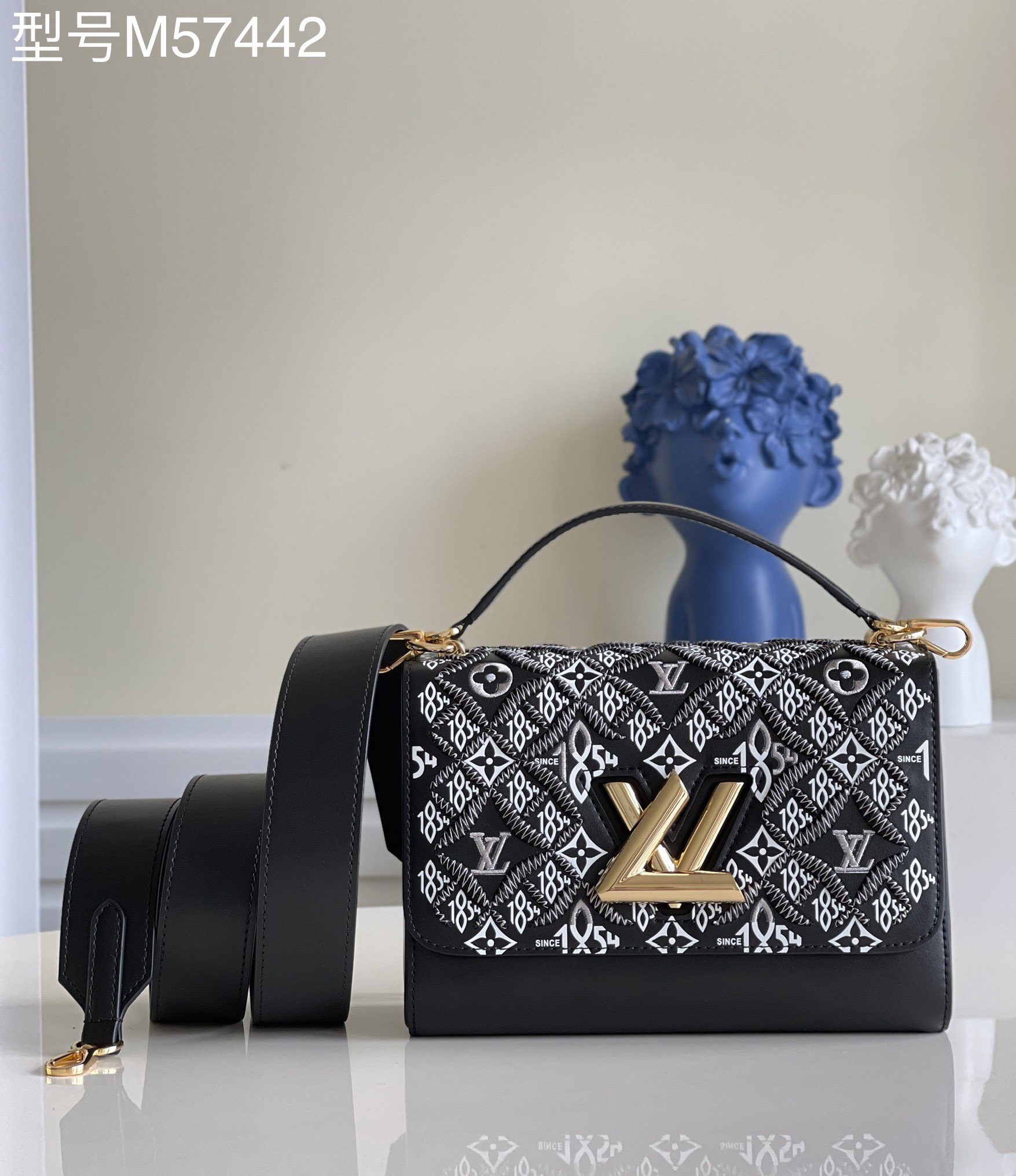 Louis Vuitton Bags Handbags Embroidery Calfskin Cowhide LV Twist M57442