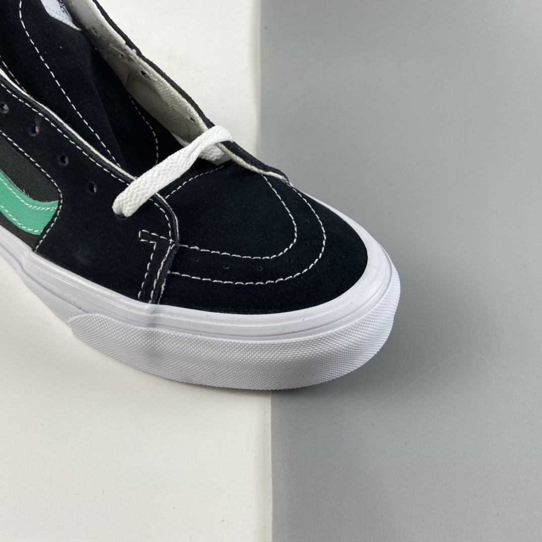 P160  Vans Mid 范斯官方糖果绿侧边条纹中帮板鞋运动鞋 VN0A3WM34FV